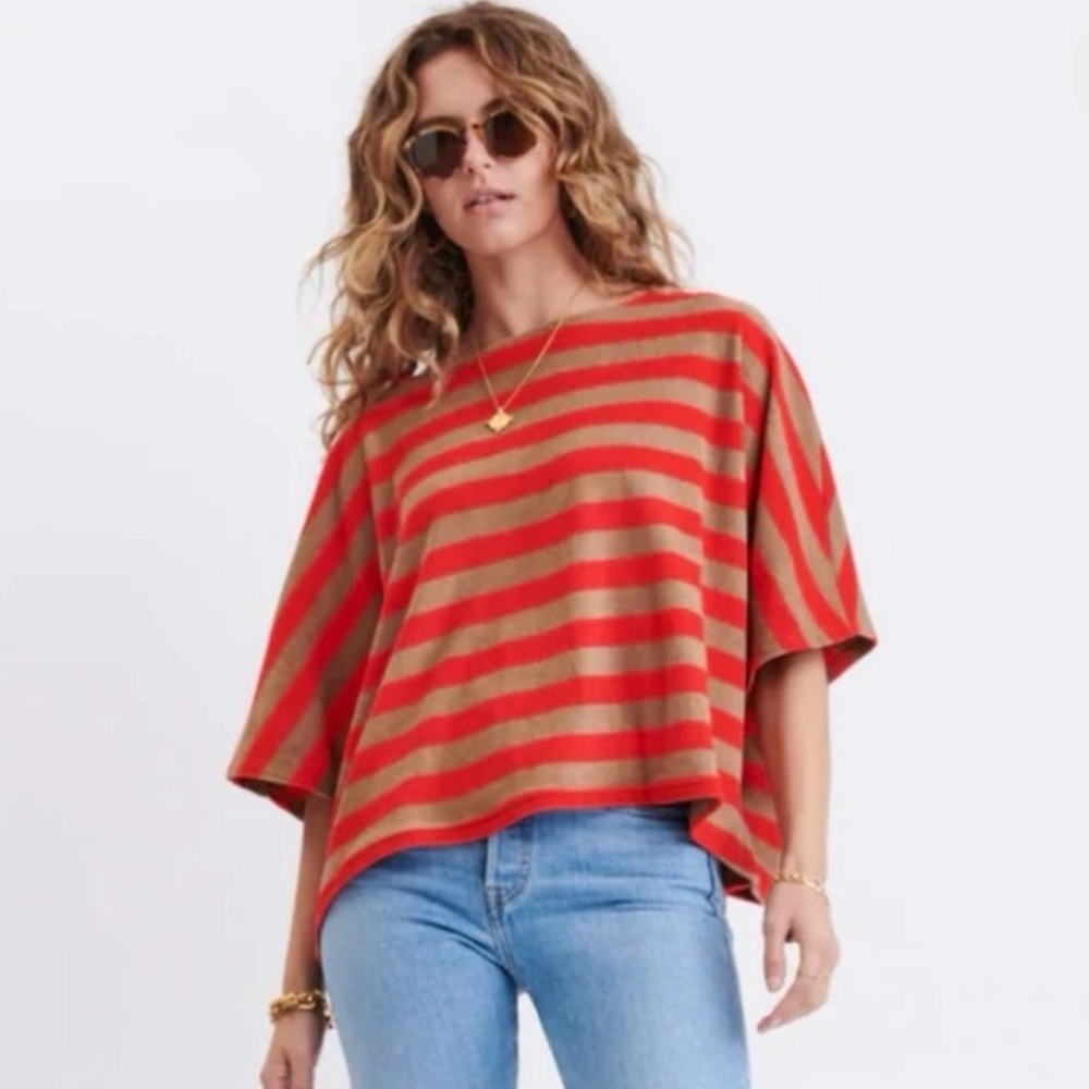 Mersea Captiva Terry Slouch Tee - One Size